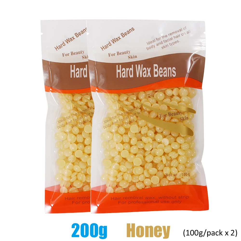 200ML Wax Heater Machine Voor Ontharing Wax-Smelten Pot Lichaamshaar Verwijderen Met Verpakking Waxen Kit Ontharing Machine: Blauw