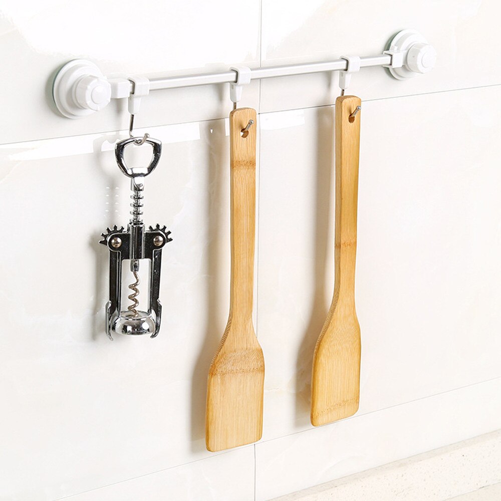 Bamboo Utensil Kitchen Wooden Cooking Tools Spoon Spatula FDH