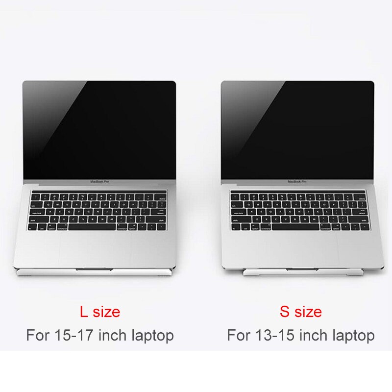 Laptop Stand Adjustable Tablet Bracket for 10-17 inch Tablets Support Notebook Aluminum Alloy Foldable Stand for MacBook