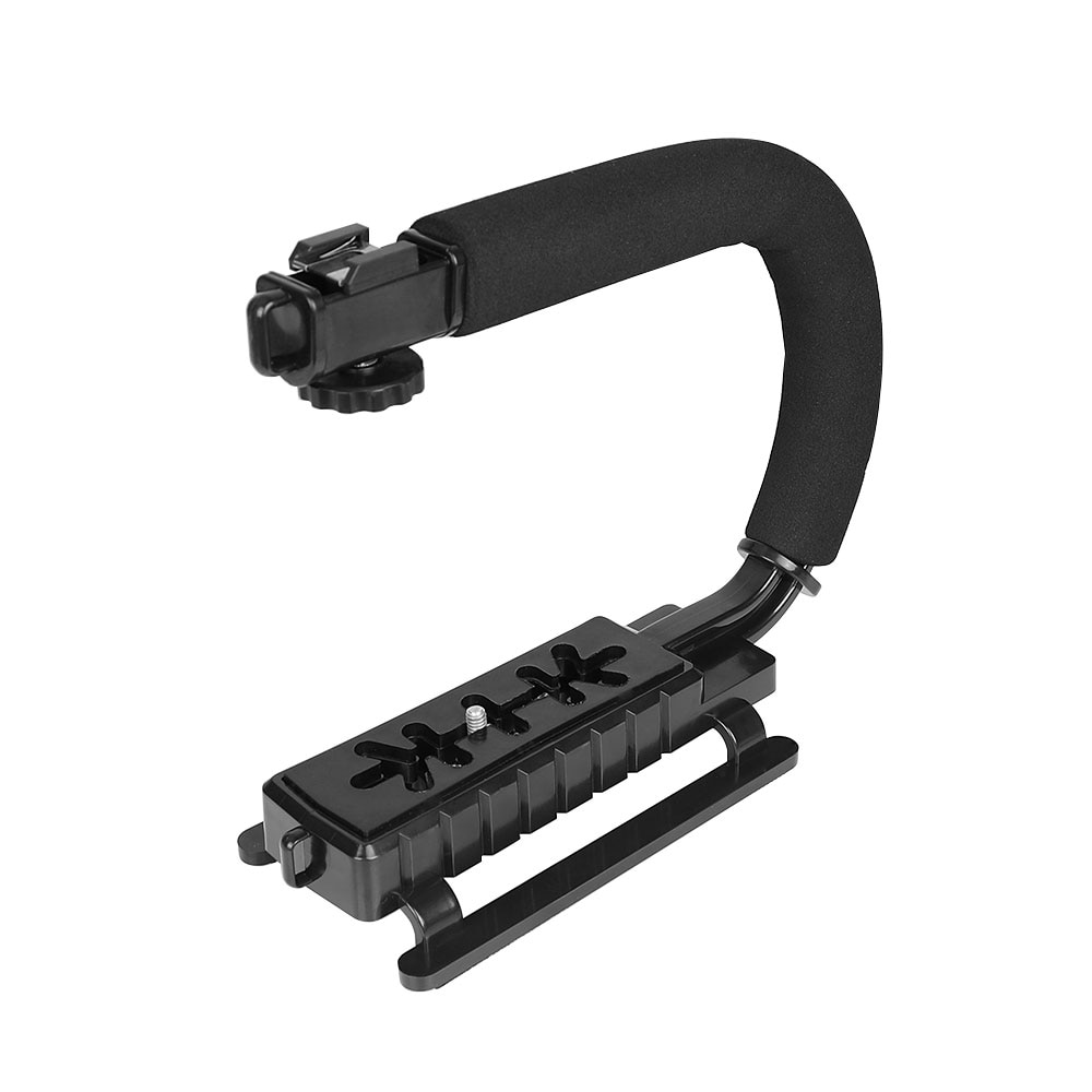 Stabilizzatore portatile a forma di U con supporto a forma di U per DSLR Nikon Canon fotocamera Sony e reflex portatile leggero per Gopro U