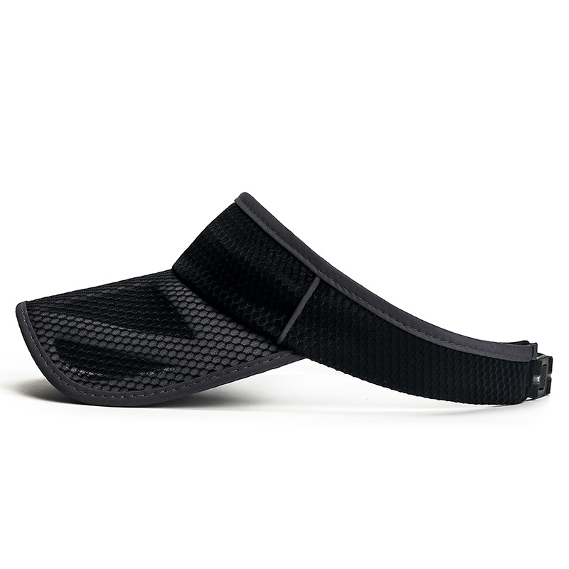 COKK Mesh Cap Summer Hats For Men Women Unisex Empty Top Sunshade Breathable Sports Tennis Running Sun Hat Sunscreen Visor Cap