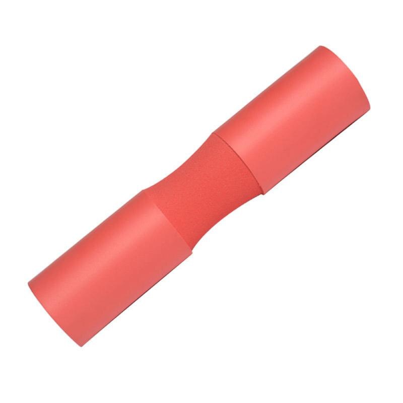 Foam Barbell Pad Squat Protector Weightlifting Neck Fitness Protection Pad Strength Training Barbell Set Hip Push Shoulder Pad: red