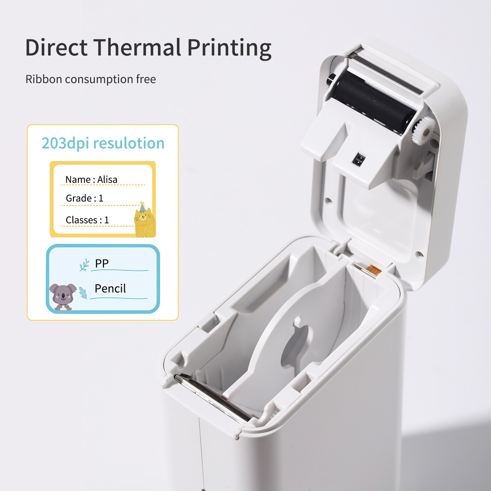 NIIMBOT D11 Plus D101 Label Maker Machine Pocket Thermal Label Printer BT Connect Sticker Labeling Machine 10-25mm Label Width