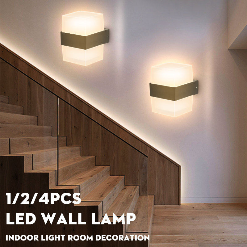110V 220V LED-Außenwand leuchten wasserdichte Wand leuchten 6//12w für Innenhof Straßen garten Dekoration Haus leuchte