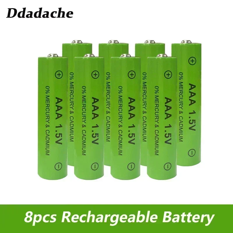 2025 Nueva batería recargable de 1,5 V, AAA1.5V3000mAh, más conjunto de cargador Tecnología alcalina, adecuada para control remoto, afeitadora: Azul cielo