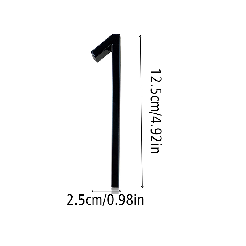 Placa de puerta con números negros, señales de números de aleación para dirección de carretera, placa de puerta minimalista moderna para letrero de dígitos de Hotel y edificio: Beige