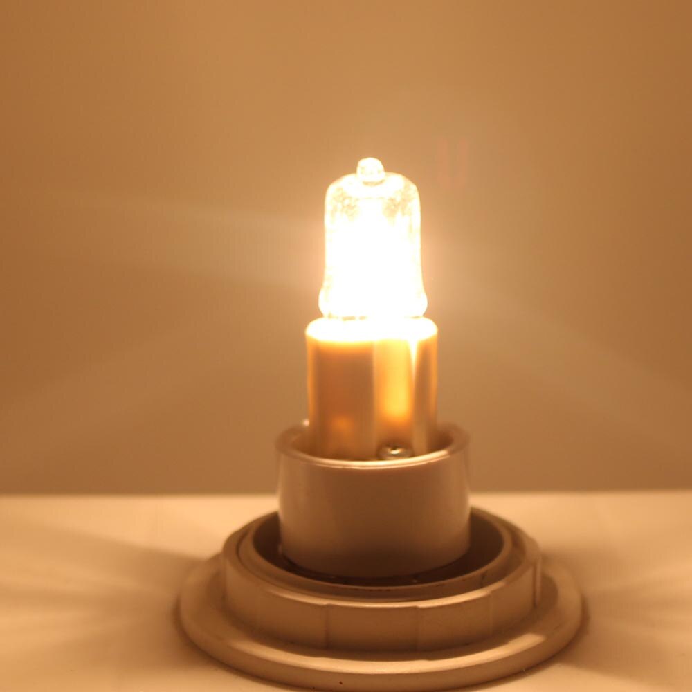 10x superlys  g9 halogenpærer 25w 40w 60w halogen  g9 220v 3000k varm hvid indendørs klar halogen  g9 lampe