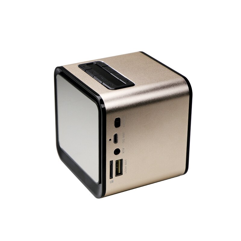 Reloj despertador Digital con Altavoz Bluetooth, accesorio de Metal Neutral de fábrica, modelo privado, ,