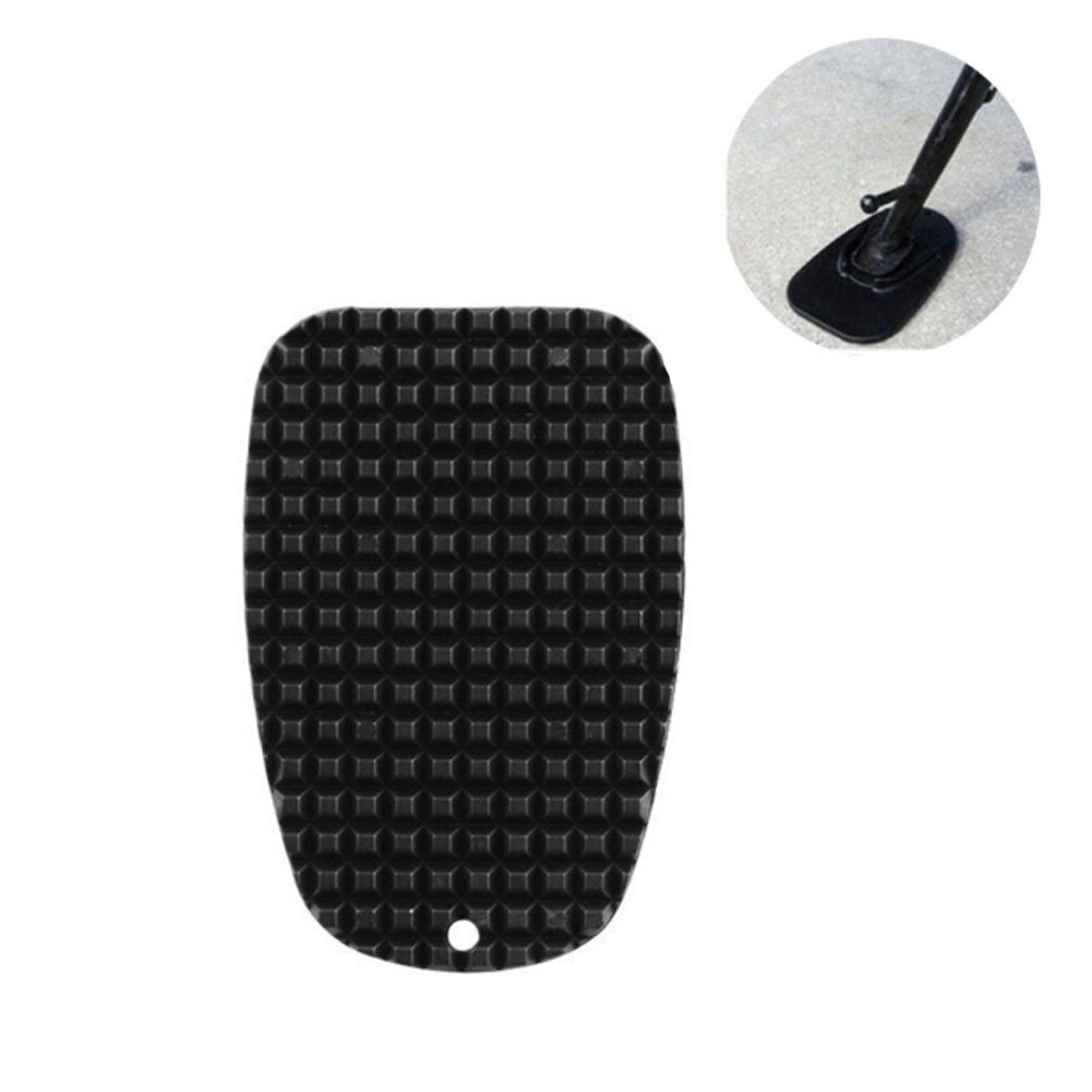 Universele Motorfiets Plastic Side Stand Pad Moto Bike Kickstand Antislip Plaat Kant Extension Ondersteuning Pad Base Protector Mat