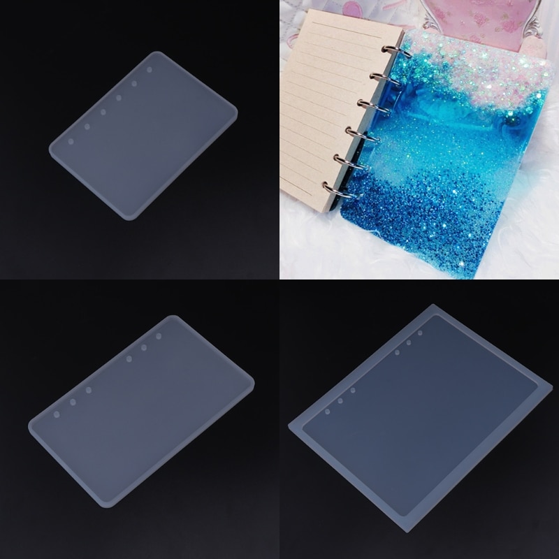 Silicone Mold DIY Crafts Notebook Shaped A5A6A7 Mirror Jewelry Making Book Resin