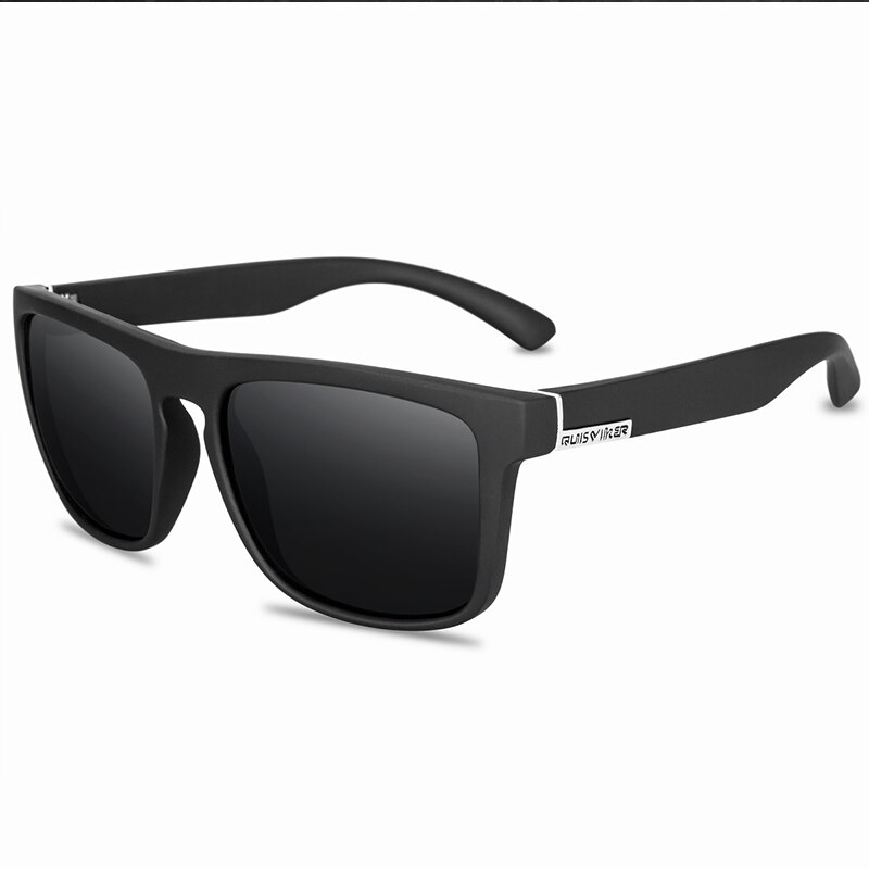 QUISVIKER gafas de sol polarizadas gafas de sol para hombres y mujeres gafas cuadradas para hombres gafas de conducción Retro Vintage UV400: QP1