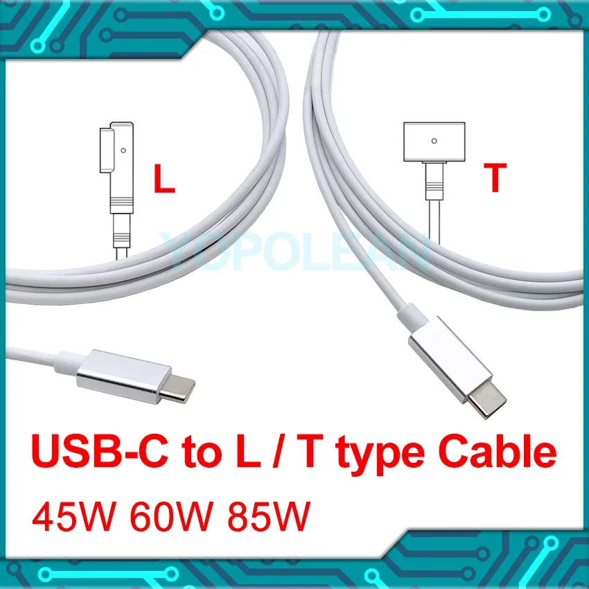 Laptop Oplader voor Macbook Pro Air Adapter mag 1 mag 2 45 W 60 W 85 W A1278 A1286 A1465 A1466 A1425 A1502 A1398 USB-C Kabel