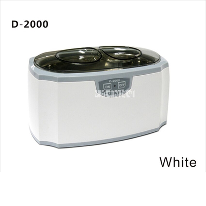 Portable Ultrasonic Cleaning Machine D-2000 Glasses Cleaning Machine Glasses Watch Small Items Cleaners 420ml 220V-240V 35W