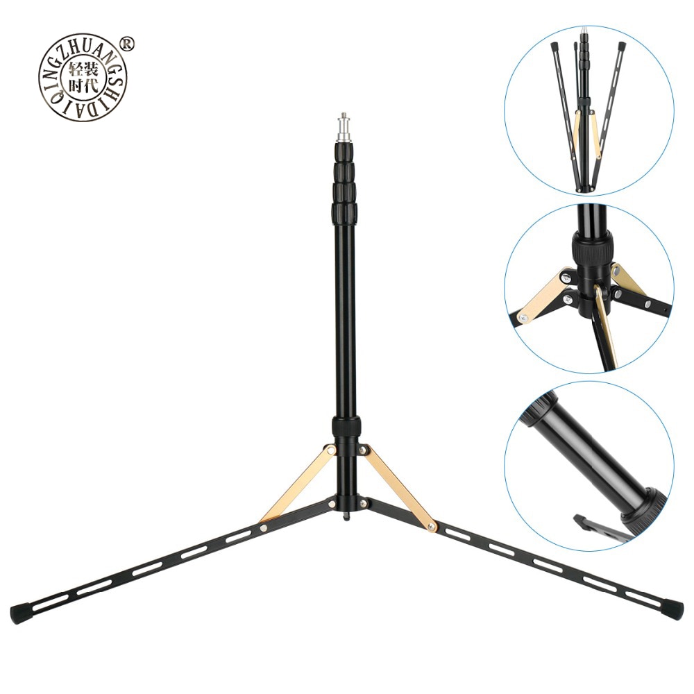 Tragbare 2,1 M Erweiterbar Stativ für LED Ring Licht Softbox Faltbare LED Video Licht Stehen Stativ Einbeinstativ für Wohnzimmer Rundfunk