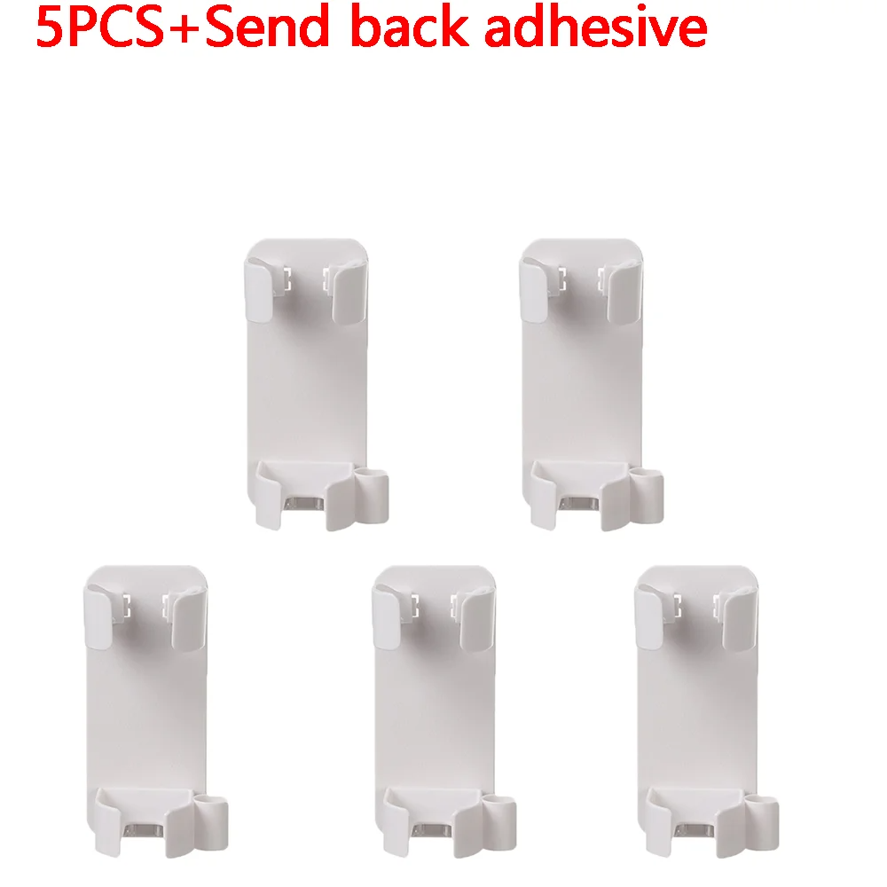 Home Non Perforated Hair Dryer Rack Bathroom Straight Hair Comb Storage Rack Bathroom Wall Mounted Curling Iron Storage Rack: Blue