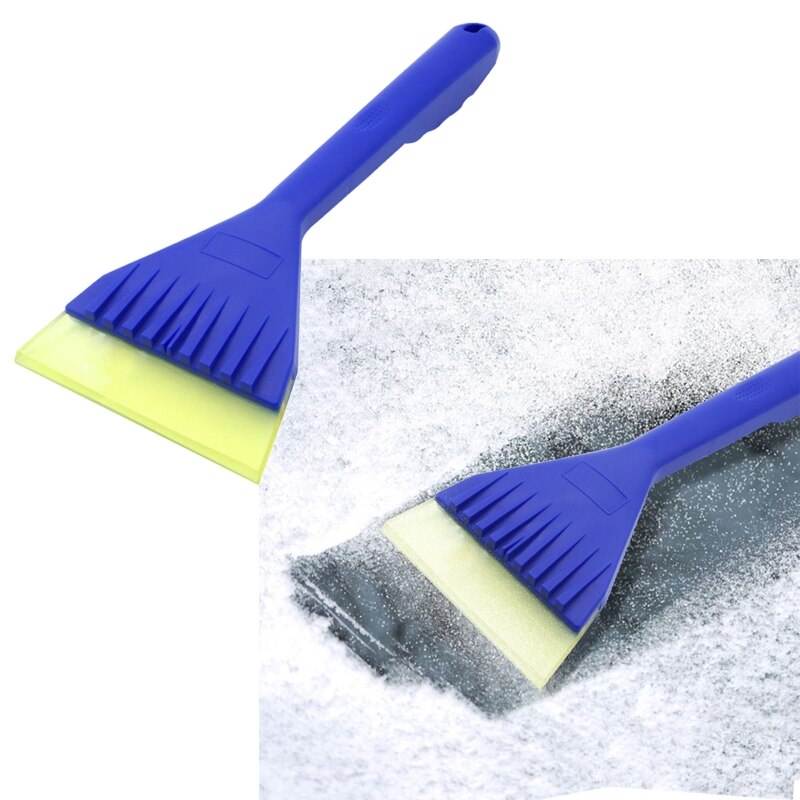 Raspador de limpieza de nieve escarcha para parabrisas de coche, espátula de limpieza de nieve manual, pala ergonómica, espátula