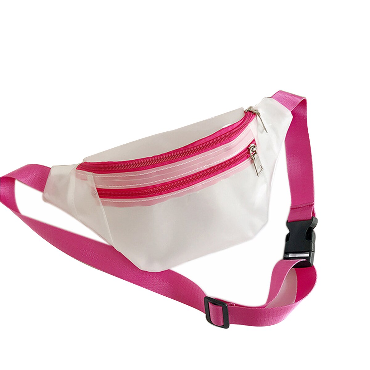 Vrouwelijke Casual Taille Packs Borst Zak Modieuze Multifunctionele Mobiele Telefoon Portemonnees Taille Tas Voor Vrouwen: Roze
