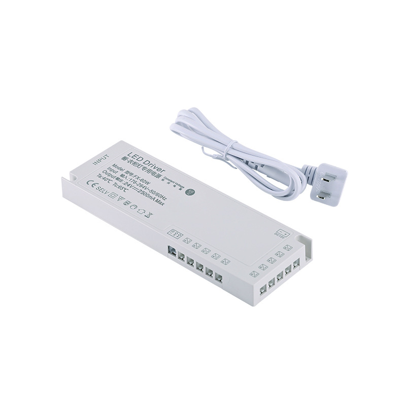 Led Cabinet Light Strip Licht Transformator Dc 12V 24V Verlichting Voeding Dupont Poort Driver 24W 36W 60W 100W 150W