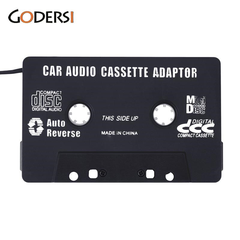 Auto Cassette Adapter Cassette Mp3 Speler Converter 3.5Mm Jack Plug Voor Ipod Voor Iphone MP3 Aux Kabel Cd speler