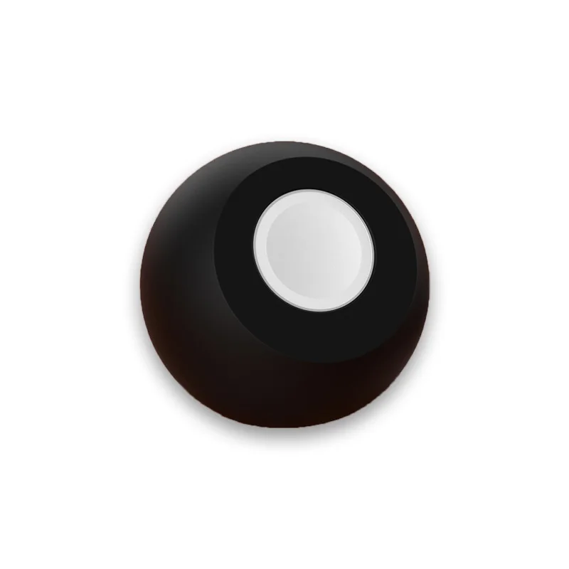 Ladegerät Stehen Für Apfel Iwatch Serie Ladegerät Dock Bahnhof Schreibtisch Ball bilden Magnetische Silikon Halterung Uhr Ladekabel Halfter: 橄榄绿