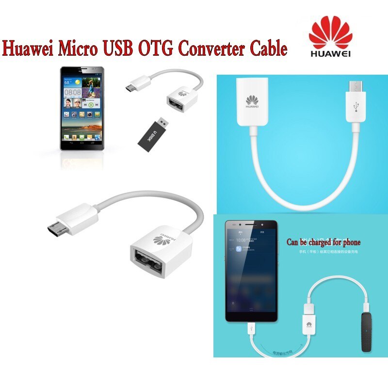 Originele HUAWEI Micro USB Naar USB OTG Kabel adapter
