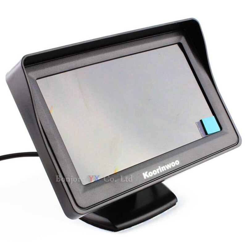 Koorinwoo Ultra HD Intelligent LCD Digital Monitor Device Screen Wireless IR Lights IP68 Spy Parking Protector Rear View Camera