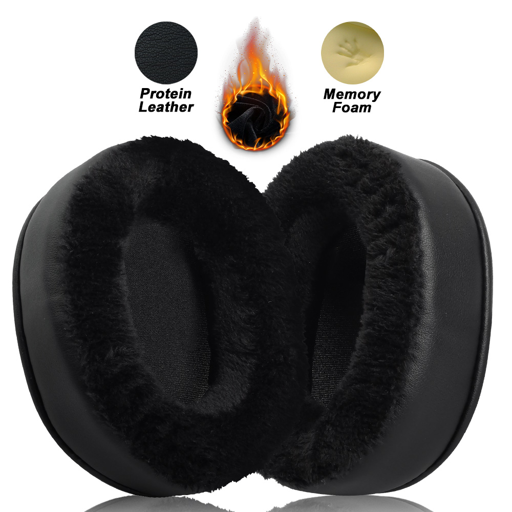 Almohadillas para auriculares OneOdio A70 A71, almohadillas de repuesto para auriculares, orejeras, tela de malla suave, cubiertas para memoria, proteína de esponja: Caqui