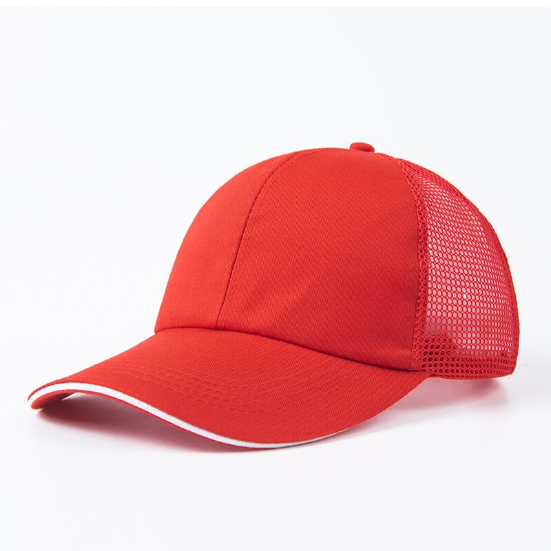 Bump Cap Mesh Summer Breathable Lightweight Safety Hats Anti-collision Men Women Factory Labor Hat Sport Style Protective Cap: Red