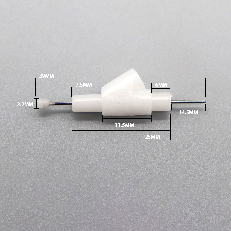 Valvola di tipo Y valvola di colla AB valvola di arresto della perdita di tipo T valvola di arresto della valvola di erogazione della colla in plastica piccola in miniatura needl: Blu