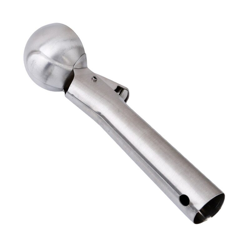 Stainless Steel Ice Cream Scoop,Easy Trigger Ice Cream Spoon Home Use Multifunction Ice Cream Tool Kitchen Accessories EJ892981