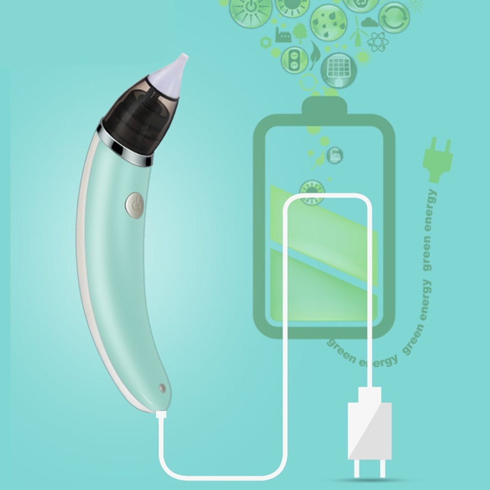 Kid Baby Neuszuiger Elektrische Babysnuiter Pasgeboren Baby Care Sucker Cleaner Sniffling Apparatuur Veilig Hygiënische Neus Aanzuiger