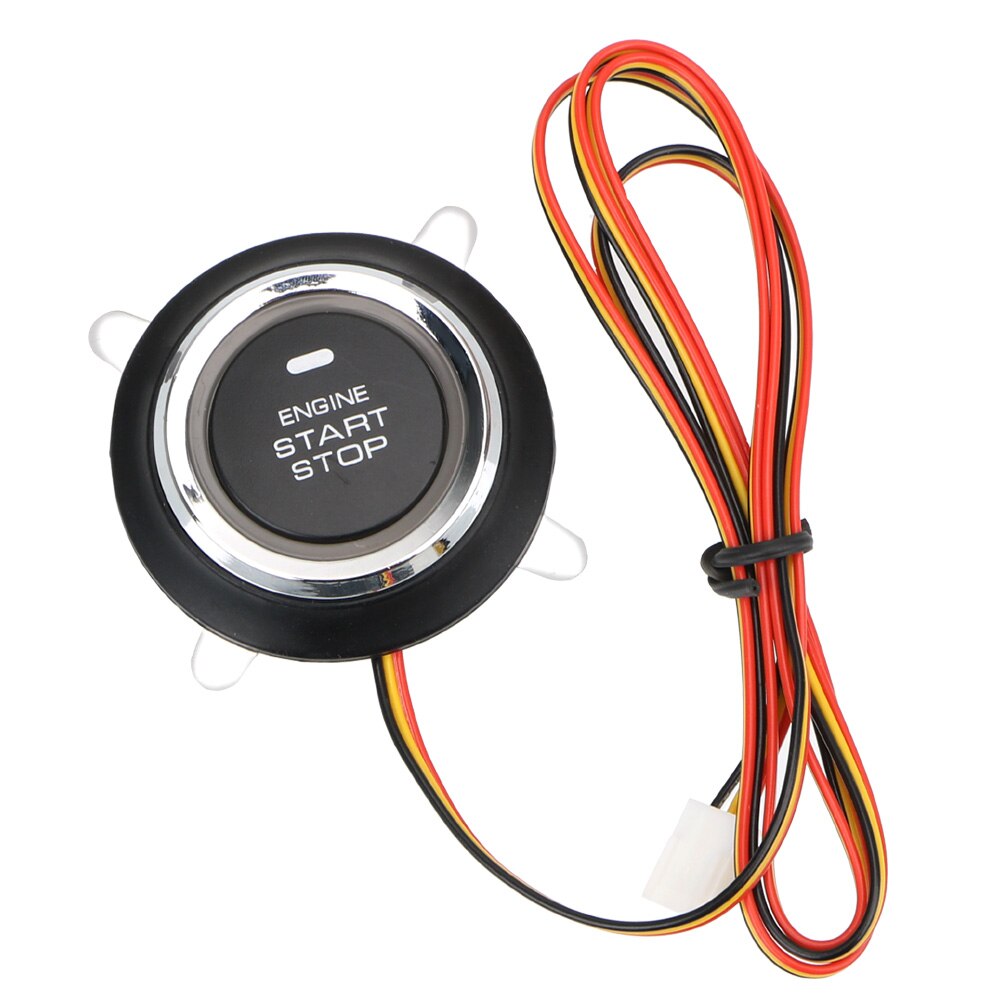 LEEPEE Universal 12V Keyless Car-styling Entry Ignition Starter Switch Auto Replacement Auto Car Engine Start Stop Push Button