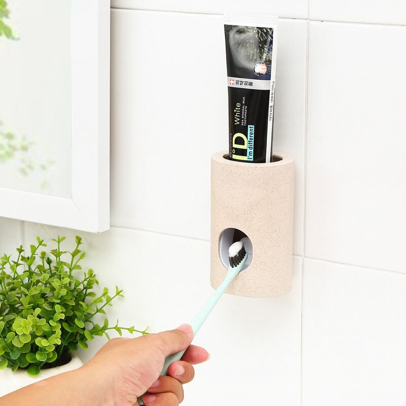 Vallei Fiber Automatische Tandpasta Dispenser Badkamer Accessoires Automatische Lui Tandpasta Buis Wringer Tandpasta Houder