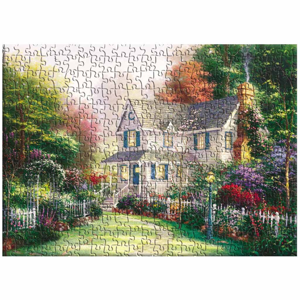 Jagsaw Puzzel-Bos Hut -1000 Stuk 27.56 Door 19.69 Voor Volwassenen Kids Puzzel grote Moeilijkheid