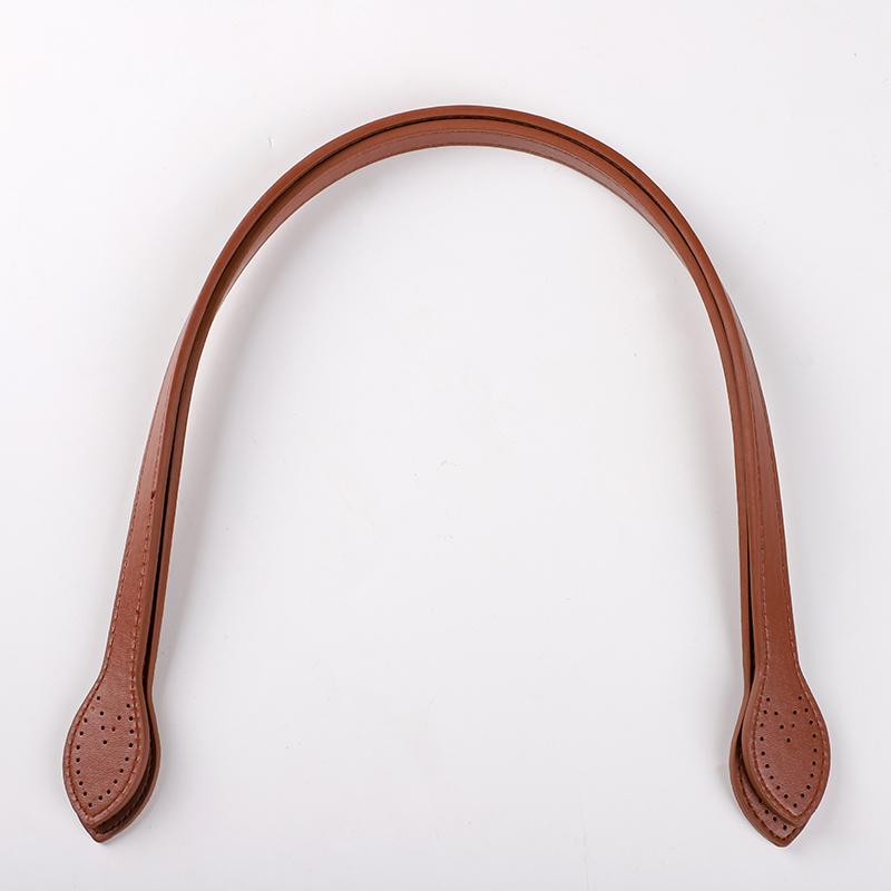 1 Pair Leather bag Handles 58cm Bag Belt Accessories For Bags DIY Replacement Bag Handles Purse Strap Handbag Strap Bag strap: 5