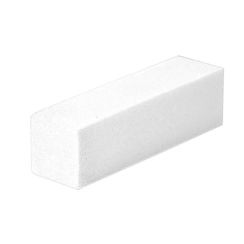 7 -farvet svamp neglefil buffer polering slibeklods neglekunst gør-det-selv-negle manicure pedicure neglefil