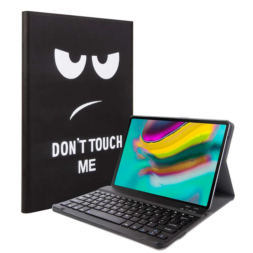 Keyboard Cover for Samsung Galaxy Tab S5E SM-T720 SM-T725 Tablet Cover for Galaxy tab S5E 10.5" Stand Cover Painted case: eye