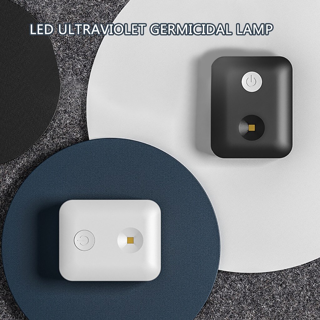 Uv Germicidal Lamp Disinfection Lamp Toilet Uv Sterilizers Portable Terilization Manicure Tools Home Travel Sterilizator