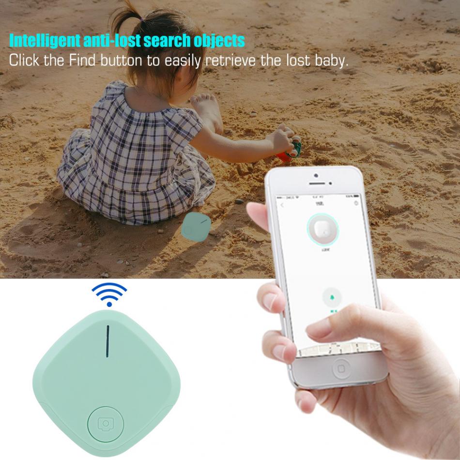 Bluetooth 4.0 Smart Anti-Verloren Portemonnee Key Finder met Selfie voor IOS & Android Locator Alarm Anti-Verloren sleutelhanger