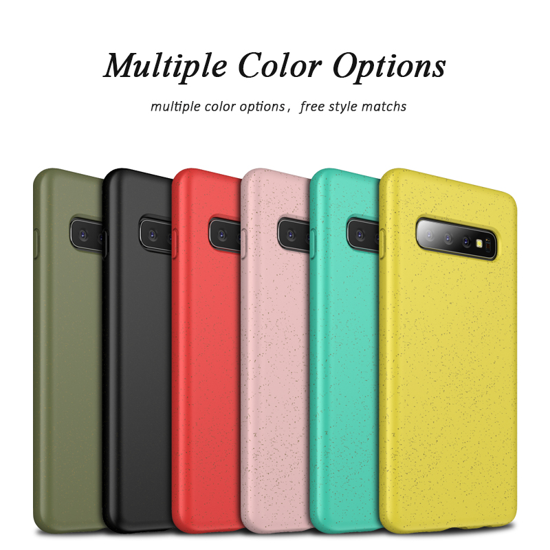 VISEAON's diverse kleuren comfortabele GEEN-Vingerafdrukken back cover UNBreak Mobiele telefoon case voor SAMSUNG S10