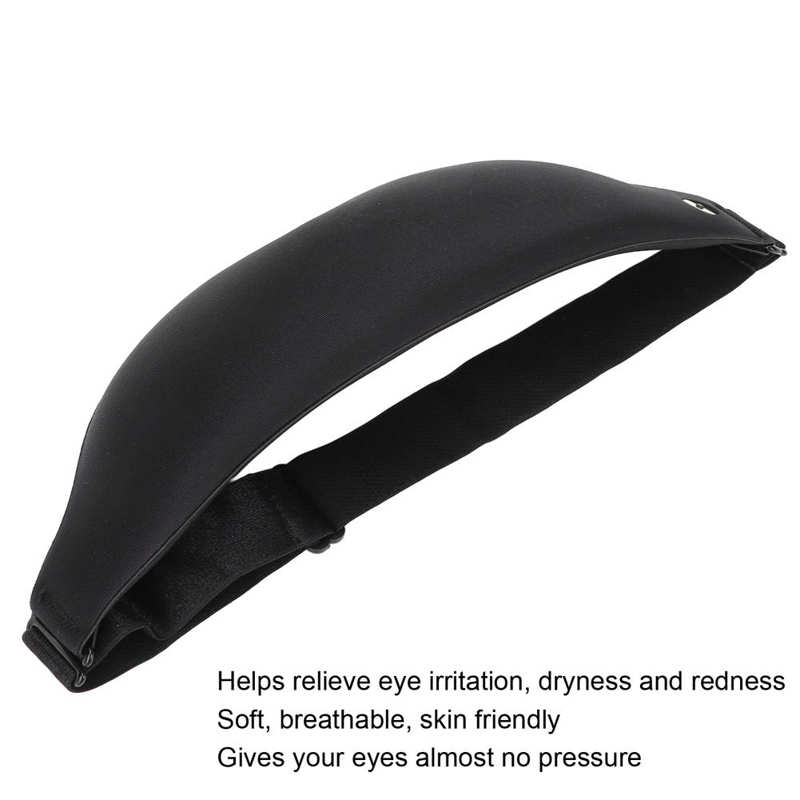 Coussin chauffant électrique pour les yeux, en Fiber de Polyester, 3 vitesses de température, Patch chauffant pour les yeux, avec câble USB, pour la maison