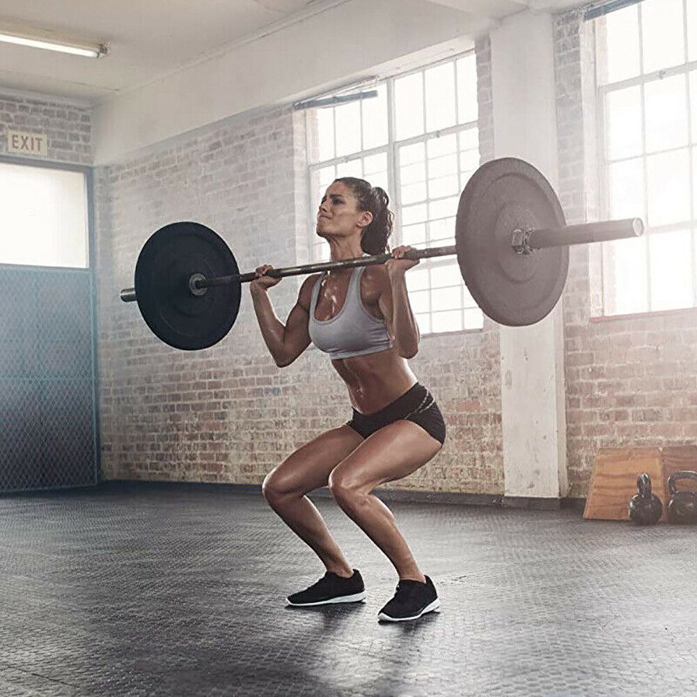 1 par 25mm hantlar skivstång klämmor krage lås fitness muskulation standard tyngdlyftning gym spänne ett klick lås
