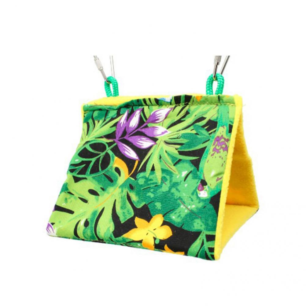 Parrot Habitat Pet Supplies Bird Cage 3 Sizes Comfortable Soft Pet Bird Hammock Cage