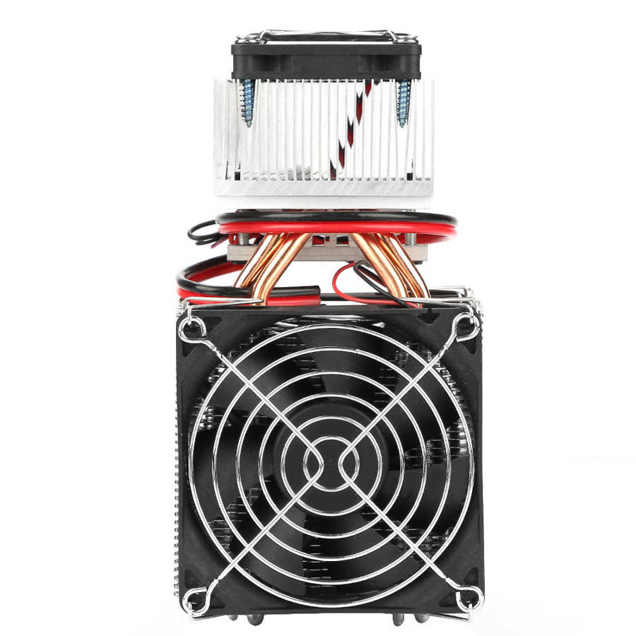 Semiconductor Refrigeration Cooling Device Thermoelectric Cooler DIY 12V Mini Fridge Refrigeration System Kit