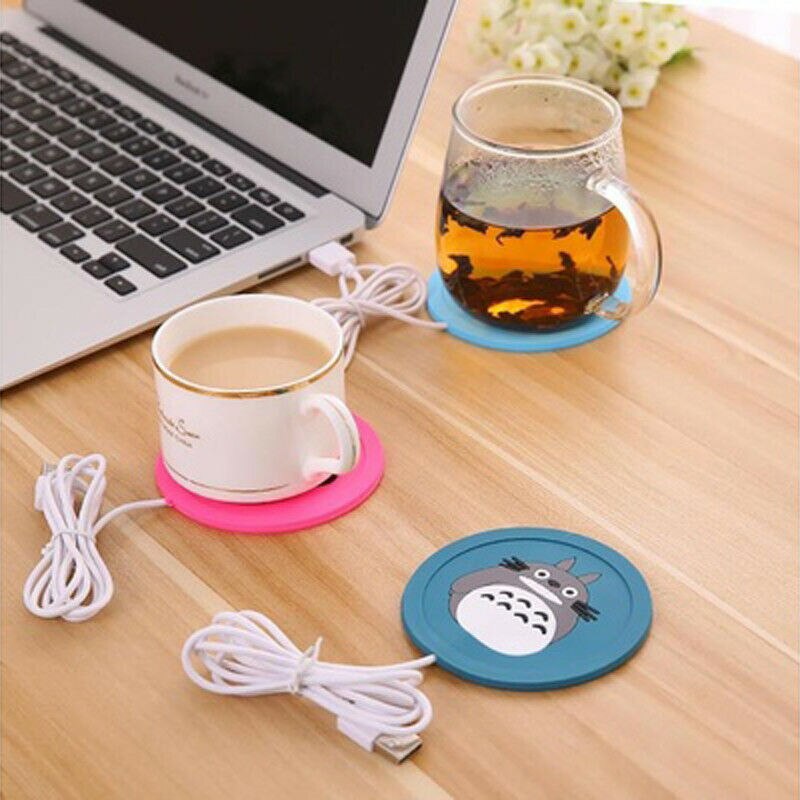 Accesorios para el hogar útil con aislamiento USB, calentador de montaña, aislamiento térmico, taza de café multifunción eléctrica, alfombrilla para el hogar