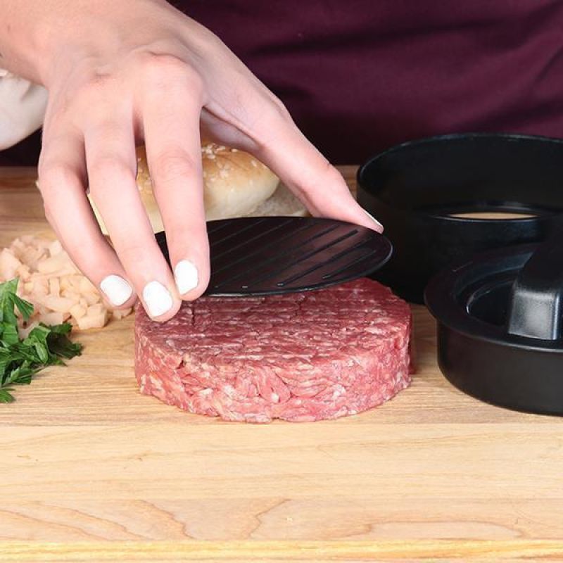 Non-stick Kitchen Stuffed Burger Maker Press Round Shape Hamburger Meat Maker Hamburger Patty Maker and Sliders
