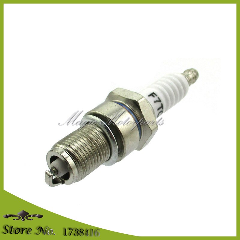 10x F7TC Spark Plug For Honda GX120 GX160 GX200 GX240 GX270 GX340 GX390 Generator Lawnmower