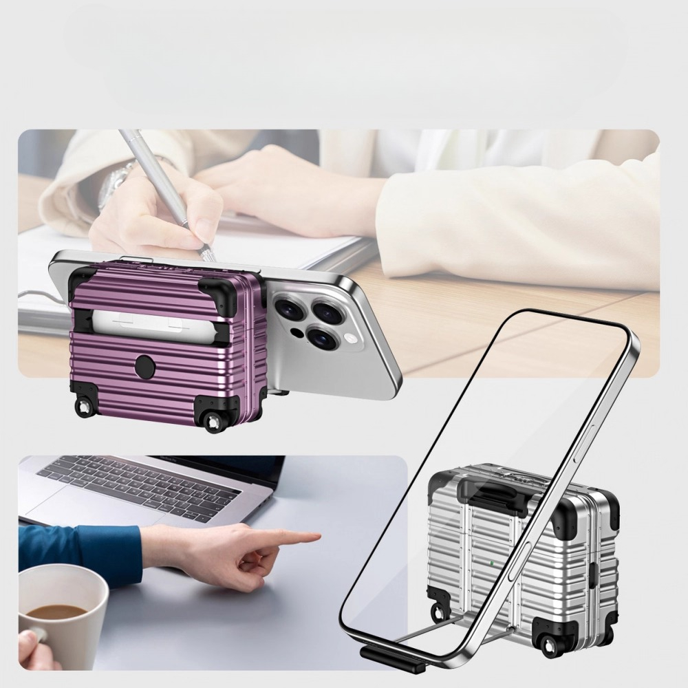 Individual Suitcase for Airpods 4 3 2 Pro Trendy Luggage Protective Case for Airpods1/2/pro2 -proof Headphone Case ﻿
