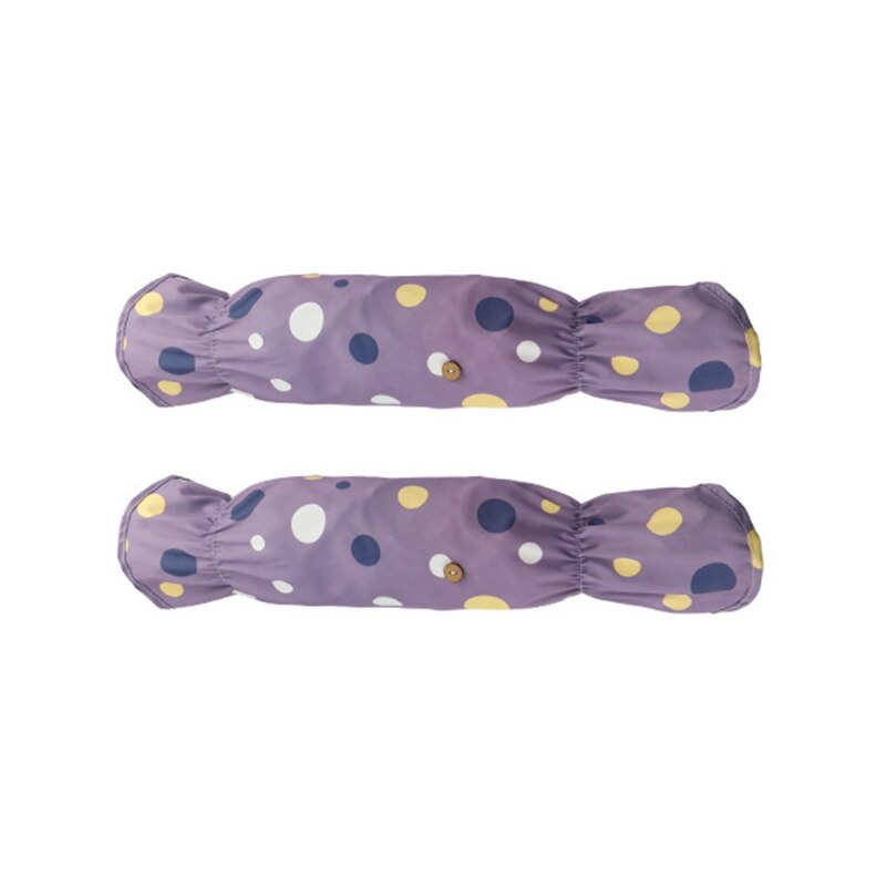 Arm Sleeves Covers Reusable Waterproof Arm Protector Protective Oversleeves for Cooking Working Waterproof Oilproof Oversleeve: Polka Dot Purple