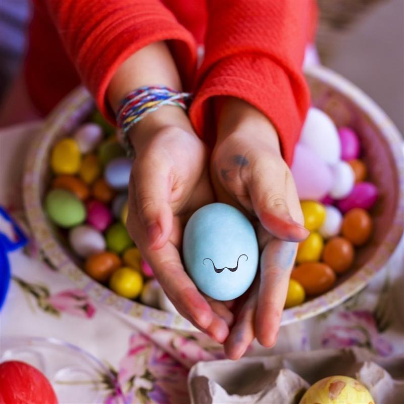 3PCS Mustache Decal Sticker Lovely Mustache Decal Funny Mustache Decal